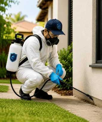 Termite-spray-outdoor